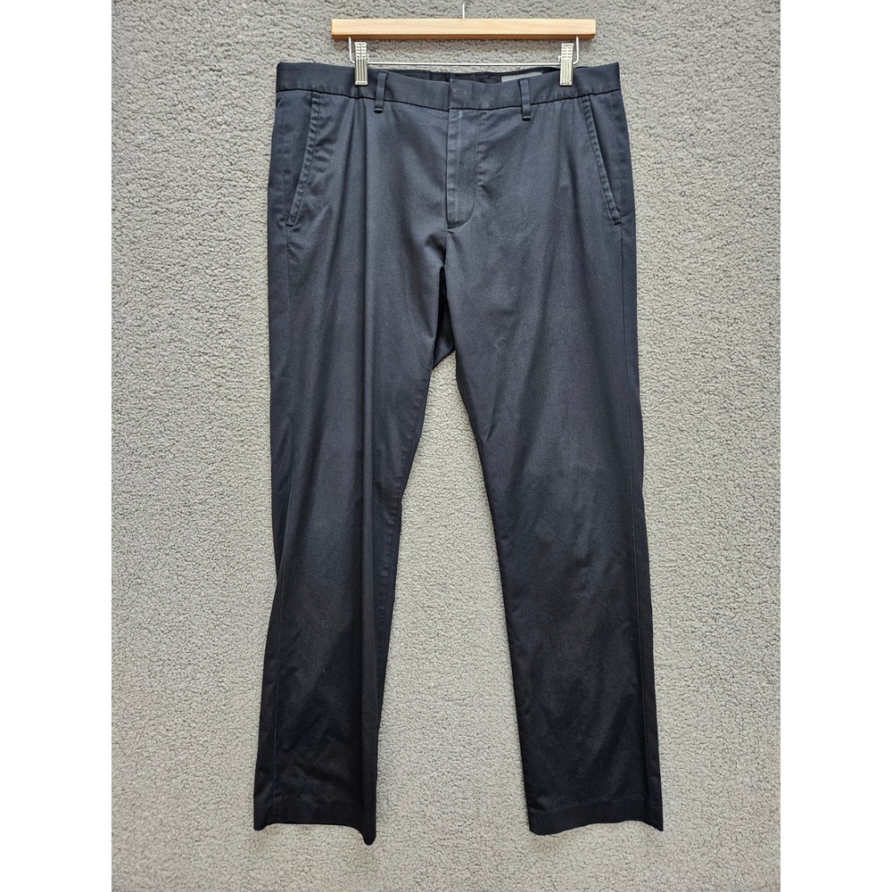 Bonobos Slim Chino Pants 35x32 Blue Tuesday Stretch Cotton Workwear Business